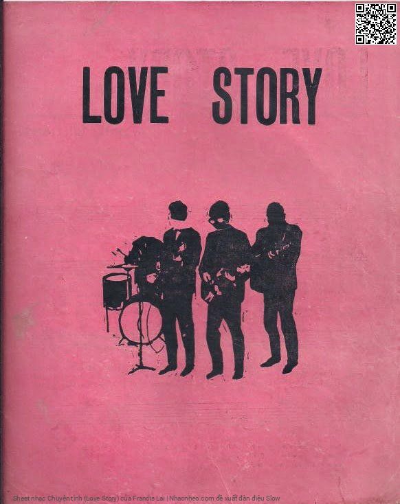 Sheet nhạc Chuyện tình (Love Story)