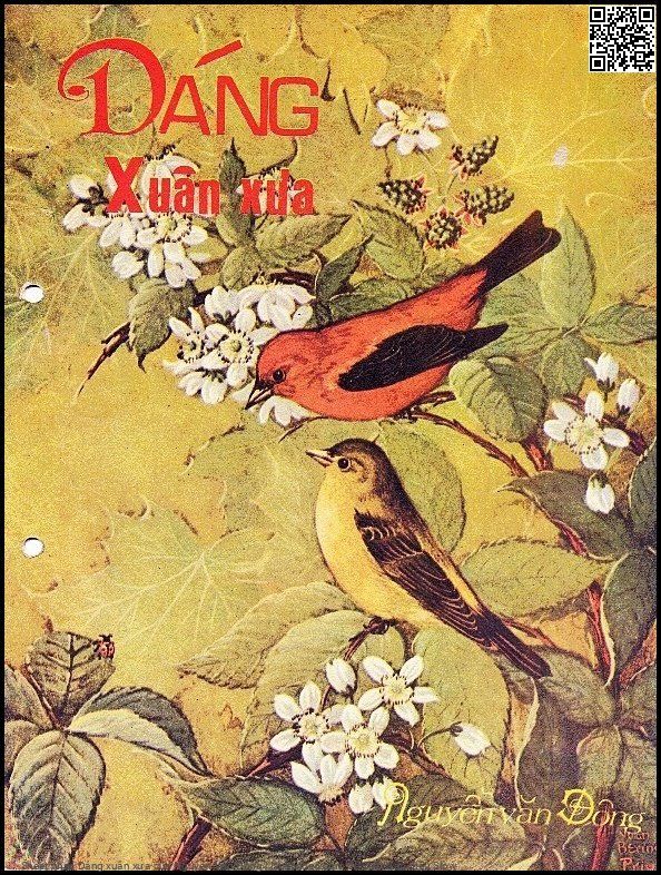 Sheet nhạc Dáng xuân xưa - Nguyễn Văn Đông