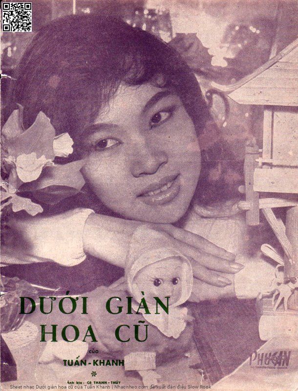 Sheet nhạc Dưới giàn hoa cũ - Tuấn Khanh