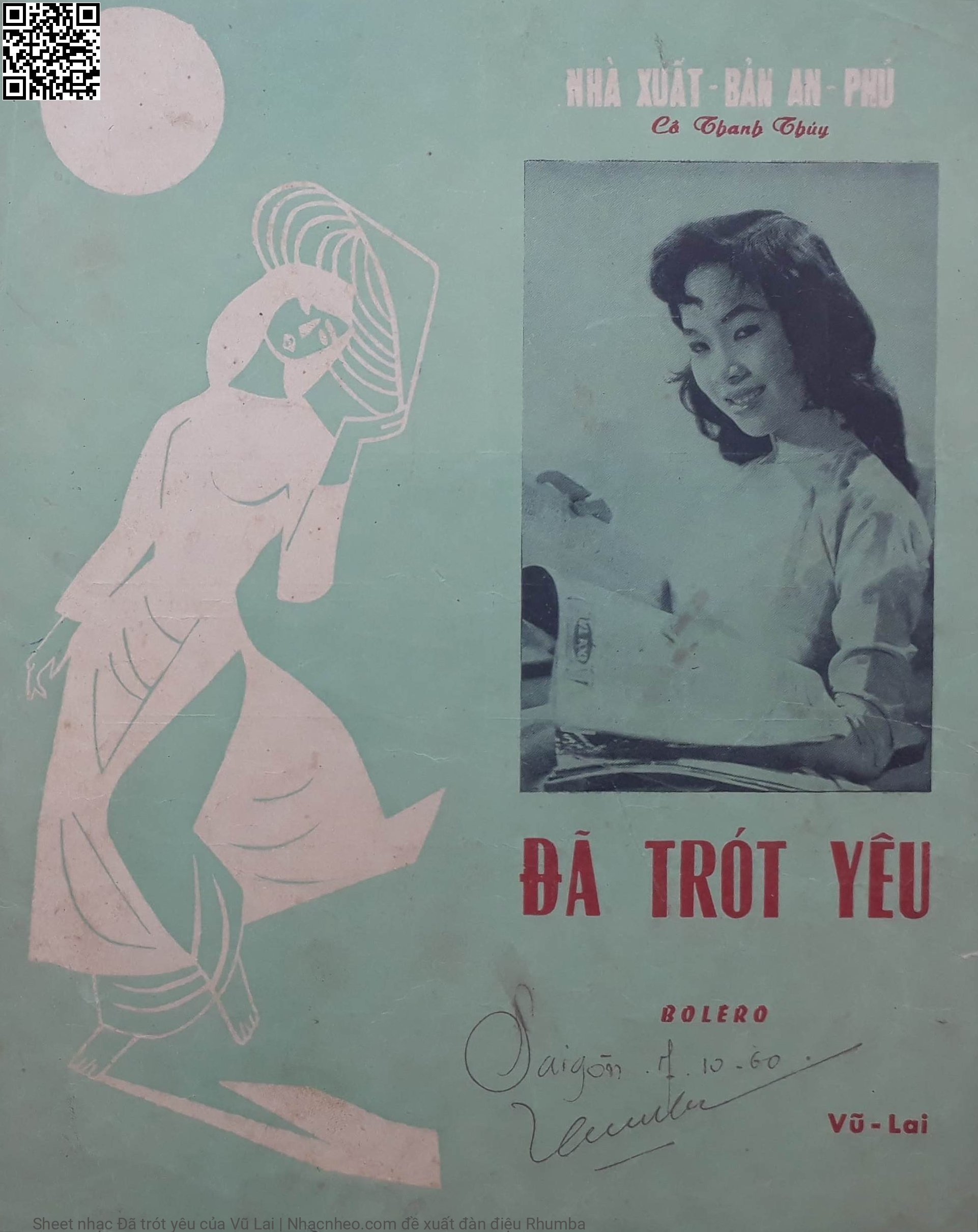 Sheet nhạc Đã trót yêu - Vũ Lai