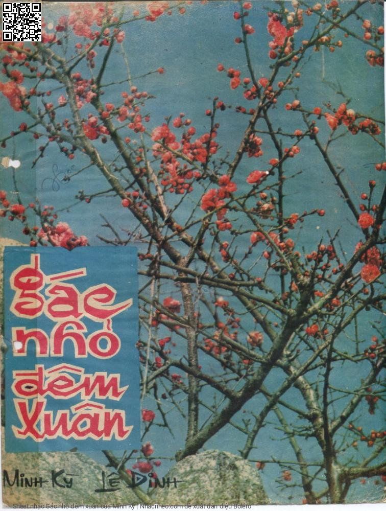 Sheet nhạc Gác nhỏ đêm xuân - Minh Kỳ