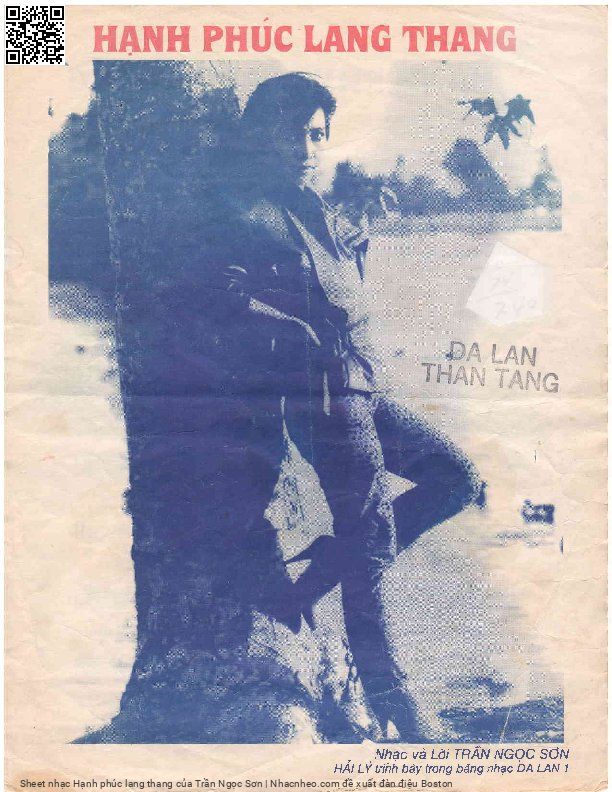 Sheet nhạc Hạnh phúc lang thang - Trần Ngọc Sơn