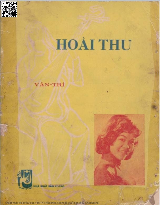 Sheet nhạc Hoài thu - Văn Trí