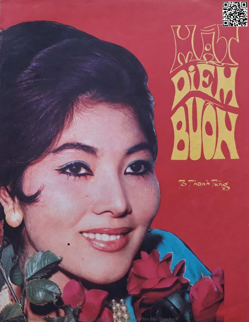 Sheet nhạc Mắt Diễm buồn - Tô Thanh Tùng