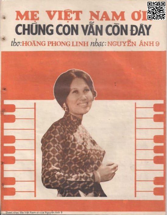 Sheet nhạc Mẹ Việt Nam ơi - Nguyễn Ánh 9