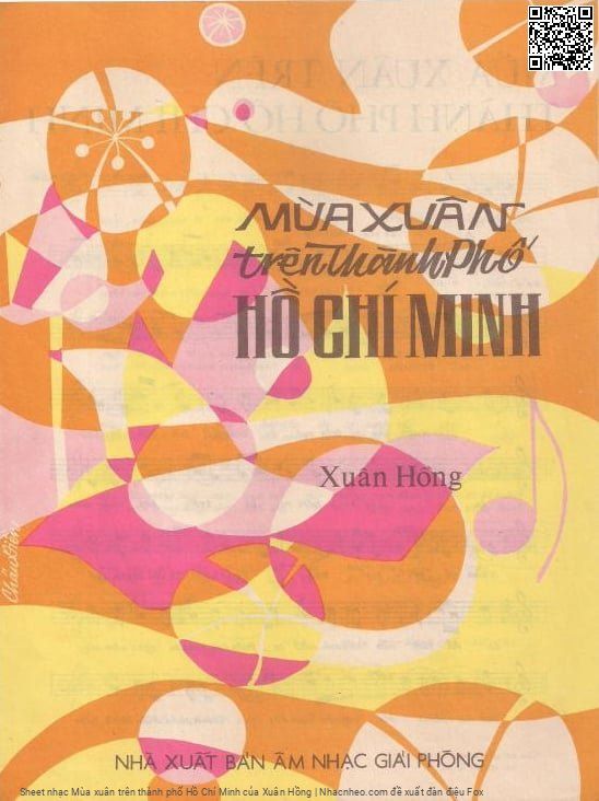 Sheet nhạc Mùa xuân trên thành phố Hồ Chí Minh