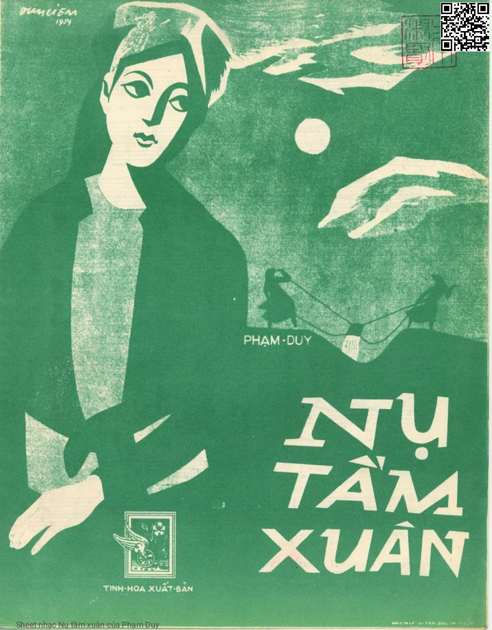 Sheet nhạc Nụ tầm xuân - Phạm Duy