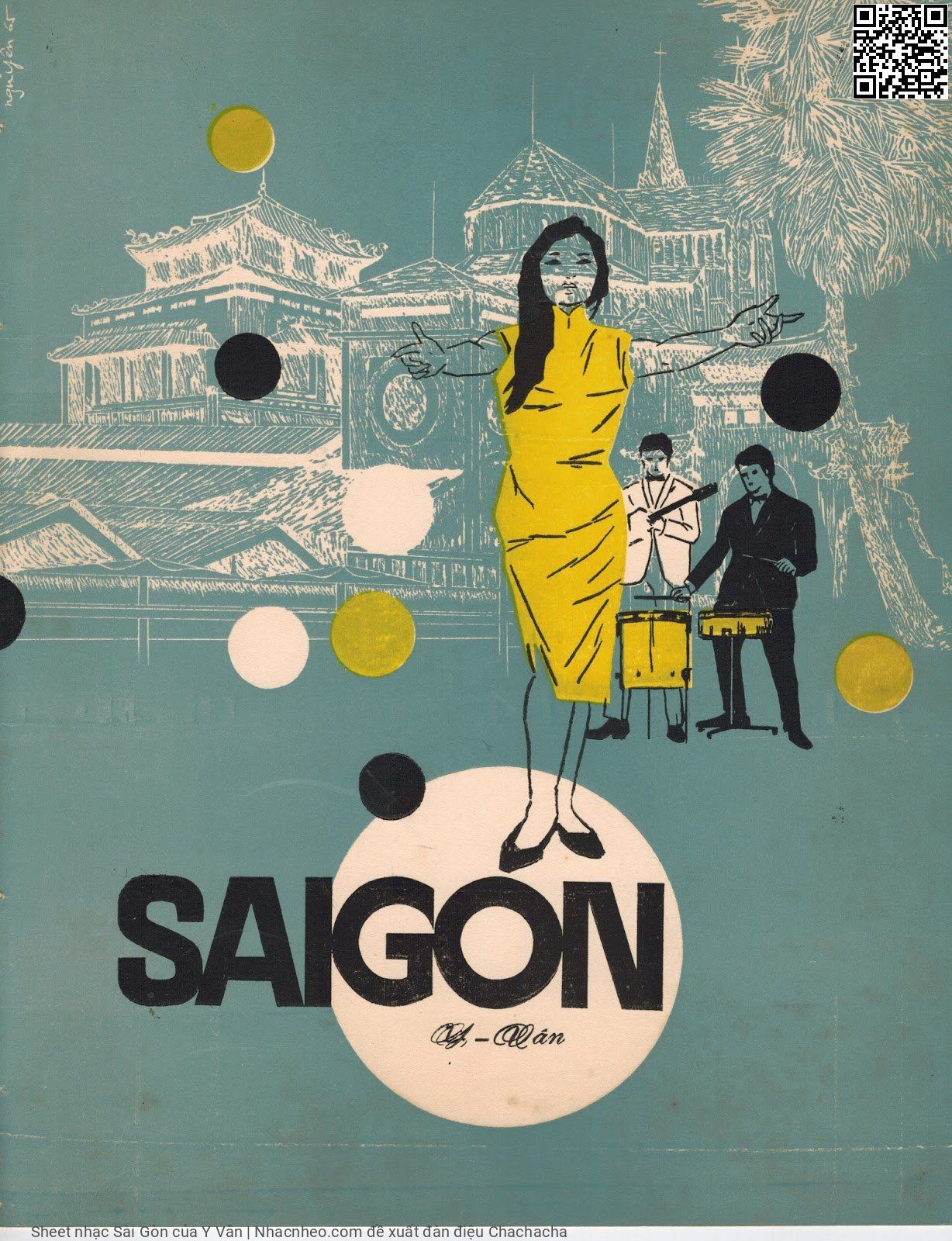 Sheet nhạc Sài Gòn - Y Vân