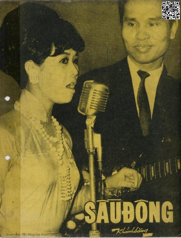 Sheet nhạc Sầu đông - Khánh Băng