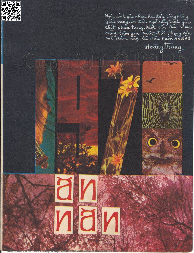 Sheet nhạc Ăn năn - Hoàng Trang
