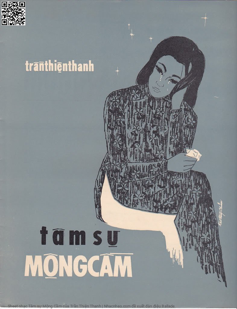 Sheet nhạc Tâm sự Mộng Cầm - Trần Thiện Thanh