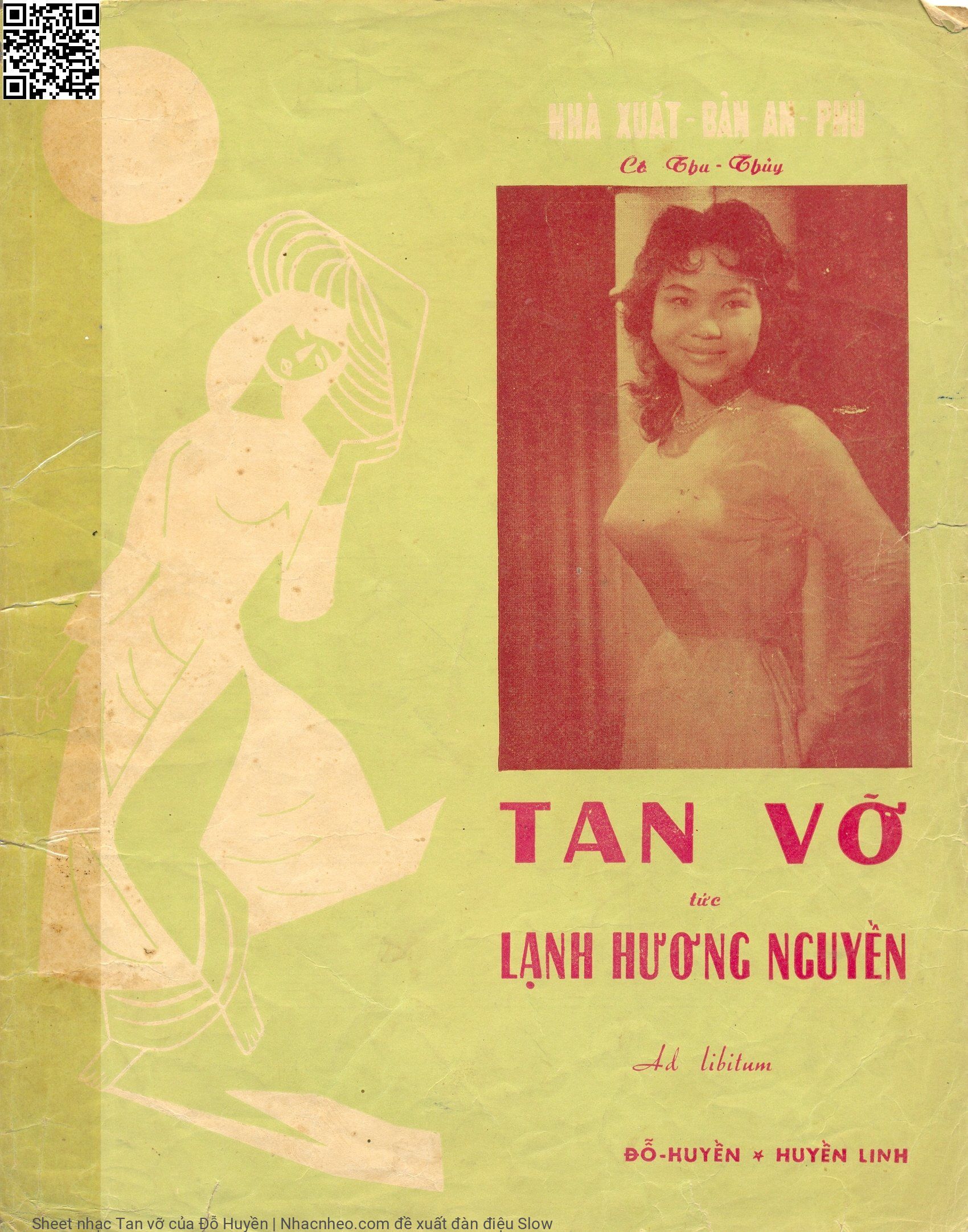 Sheet nhạc Tan vỡ - Đỗ Huyền