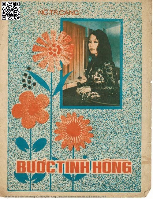 Sheet nhạc Bước tình hồng - Nguyễn Trung Cang