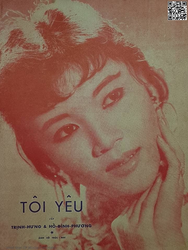 Sheet nhạc Tôi yêu - Trịnh Hưng