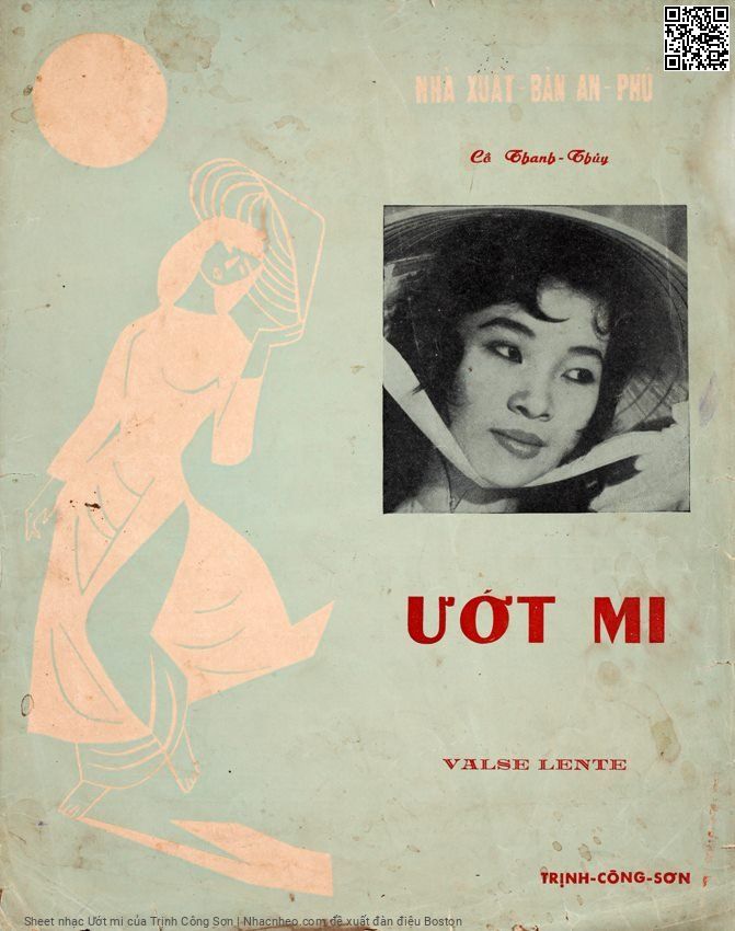 Sheet nhạc Ướt mi - Trịnh Công Sơn