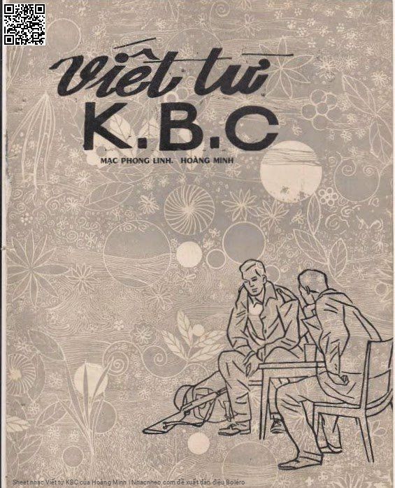 Sheet nhạc Viết từ KBC - Hoàng Minh