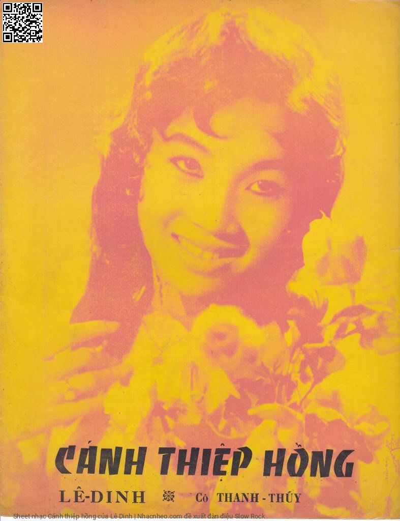Sheet nhạc Cánh thiệp hồng - Lê Dinh
