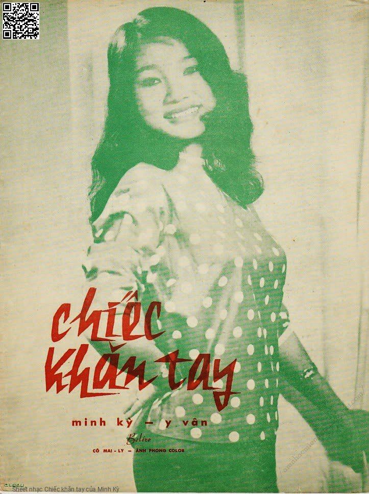 Sheet nhạc Chiếc khăn tay - Minh Kỳ