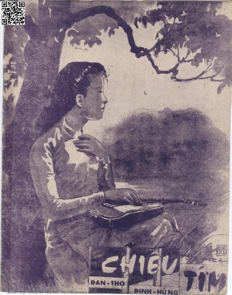 Sheet nhạc Chiều tím - Đan Thọ